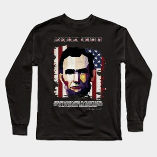 Abraham Lincoln Long Sleeve T-Shirt